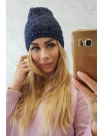 Fleecová čepice Berta K247 navy blue Fleecová čepice Berta K247 navy blue