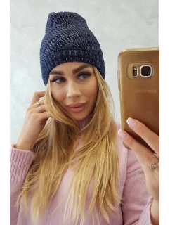 Fleecová čepice Berta K247 navy blue