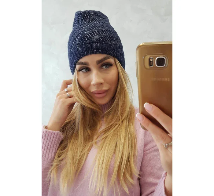 Fleecová čepice Berta K247 navy blue Fleecová čepice Berta K247 navy blue