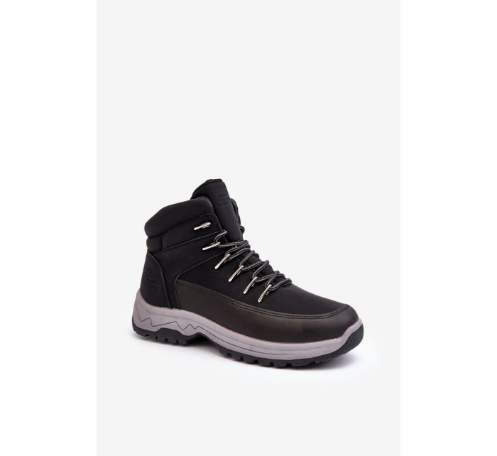 Mužské Trekkingové Boty Traperky Černé Maraena Mužské Trekkingové Boty Traperky Černé Maraena