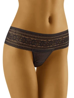 Dámské tanga Forlana Černá - Wolbar