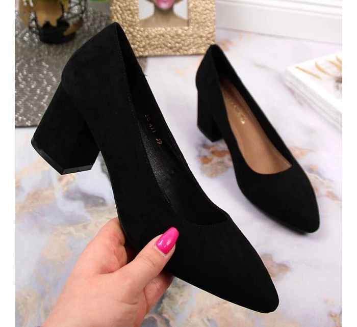 Dámské lodičky SK358A černé - Sergio Leone