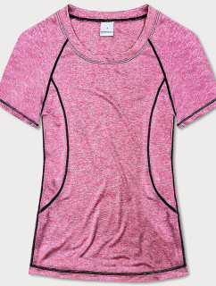 Růžové dámské sportovní tričko Tshirt model 18433339 - MADE IN ITALY