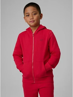 Chlapecká mikina s kapucí 4F 4FJRSS26TSWSM2749-62S dětská mikina s kapucí