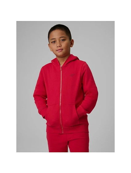 Chlapecká mikina s kapucí 4F 4FJRSS26TSWSM2749-62S dětská mikina s kapucí