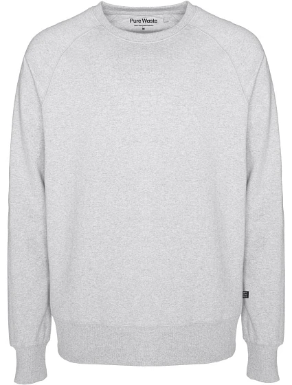 Pure Waste SWUB Unisex mikina 74.SWUB grey melange