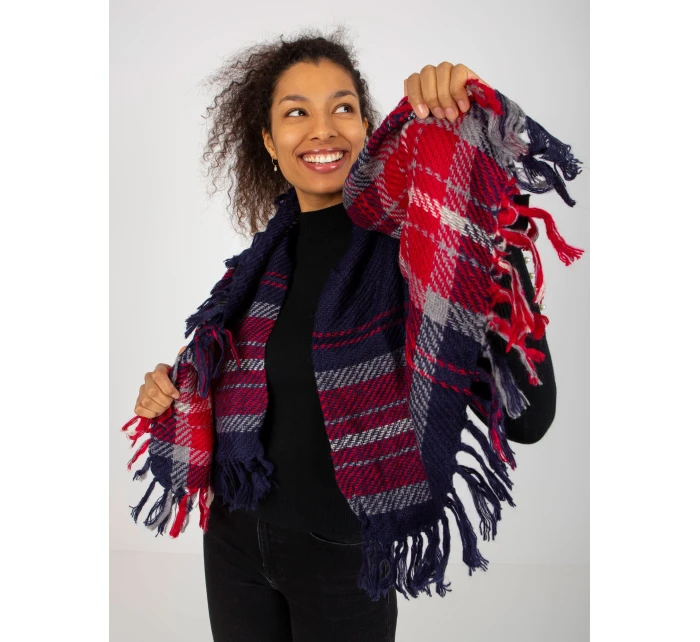 Šátek AT CH  tmavě modrý červený model 17963874 - FPrice