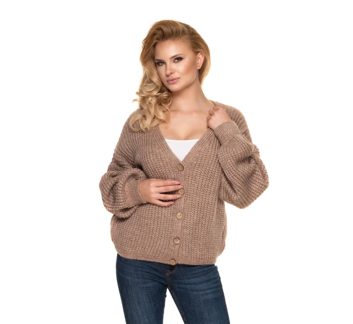 Svetr na zapínání  model 156913 PeeKaBoo