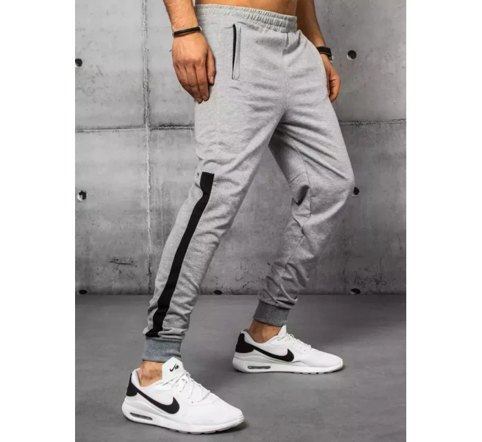 FashionStreet pánské světle šedé tepláky UX3236