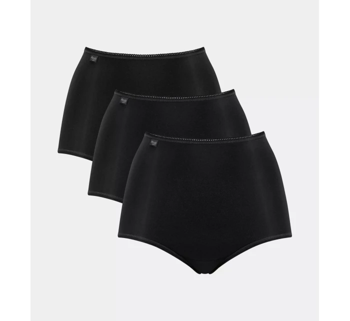 sloggi 24/7 Microfibre Maxi C3P - BLACK - SLOGGI BLACK - SLOGGI