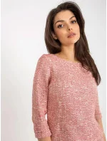 Červená melanžová vlněná halenka Lakerta model 19576753 - Factory Price Červená melanžová vlněná halenka Lakerta model 19576753 - Factory Price