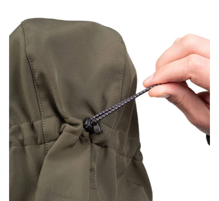 Alpinus Olive pánská větruodolná softshellová bunda do deště - model 21932047 Alpinus Olive pánská větruodolná softshellová bunda do deště - model 21932047