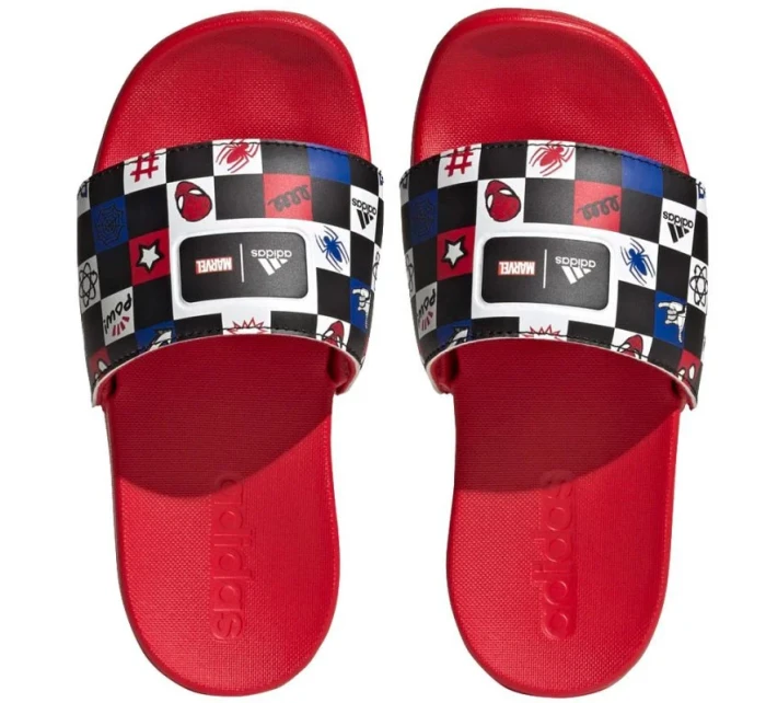 Dětské žabky Adilette Comfort Spiderman K Jr HP7758 - Adidas 