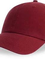 Atlantis Headwear Fraser 6 panelová kšiltovka 33.0104 cardinal red