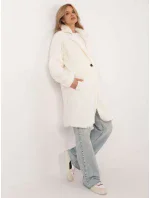 Kabát DHJ PL 19991.93P ecru Kabát DHJ PL 19991.93P ecru