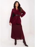 Płaszcz IT PL model 21730890 bordowy - FPrice