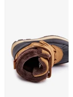 Zateplené Sněhule Chlapecké Lee Cooper Camel Zateplené Sněhule Chlapecké Lee Cooper Camel