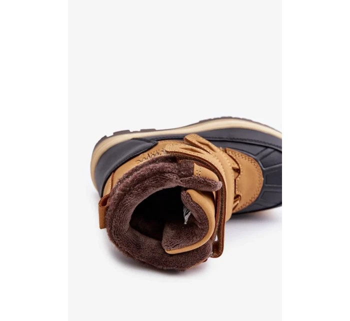 Zateplené Sněhule Chlapecké Lee Cooper Camel Zateplené Sněhule Chlapecké Lee Cooper Camel