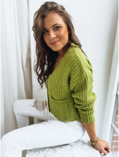 SISTERS dámský svetr světle zelený Dstreet MY1960