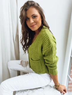 SISTERS dámský svetr světle zelený FashionStreet MY1960