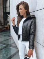 Dámská krátká prošívaná bunda SPORT HEVEN černá FashionStreet TY3710