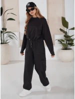 Dámská tepláková souprava černá Dstreet model 21970938 - FashionStreet