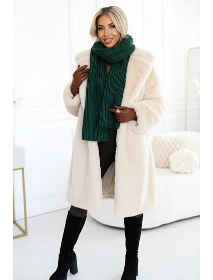 a elegantní dámský žebrovaný overal s výstřihem khaki barva model 21427385 - kocula