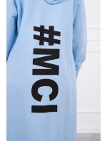 Modrá bunda s potiskem Modrá bunda s potiskem