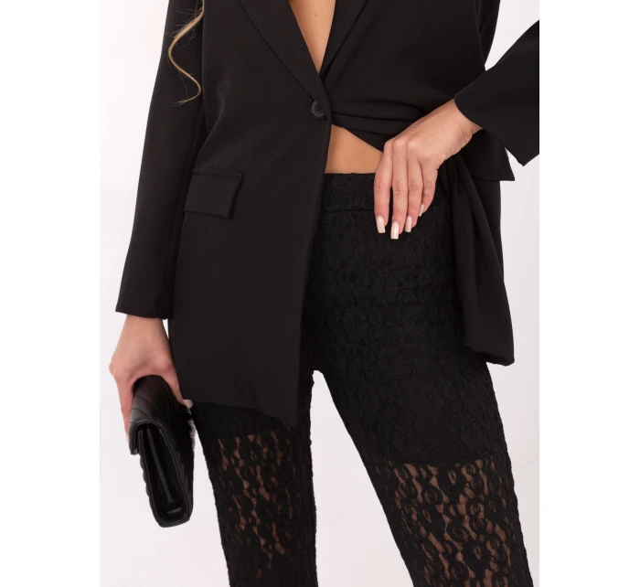 Spodnie IT SP model 21798146 czarny - FPrice Spodnie IT SP model 21798146 czarny - FPrice