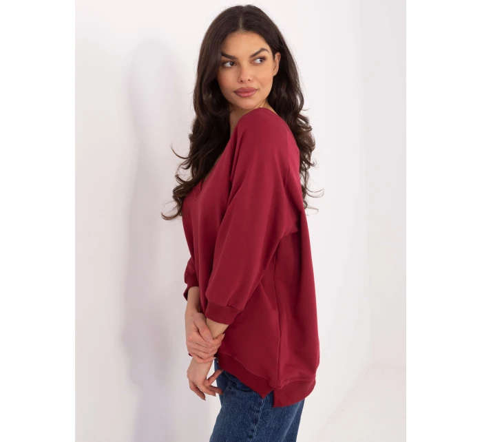 Mikina RV BL 5676.09 maroon Mikina RV BL 5676.09 maroon