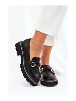 Dámské mokasíny 888-883 Černá - Sixth Sens collection