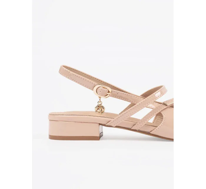 Výborné lodičky hnědé dámské Obcas Výborné lodičky hnědé dámské Obcas