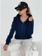 Dámská mikina VICTORIA navy blue FashionStreet BY1202 Dámská mikina VICTORIA navy blue FashionStreet BY1202