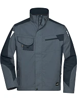 Daiber JN 821 Pracovní bunda - Strong 02.0821 carbon/black