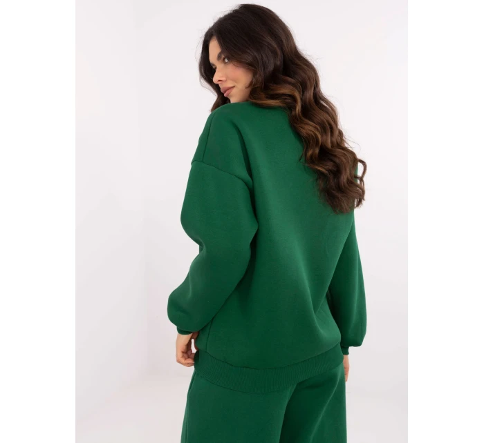 Mikina EM BL 617 model 20822484 tmavě zelená - FPrice