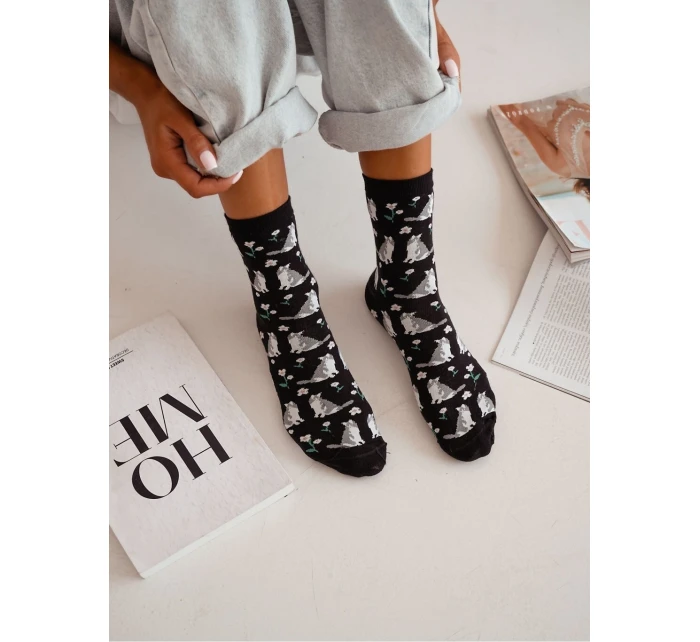 ponožky a květiny 3741 model 21197982 - Milena ponožky a květiny 3741 model 21197982 - Milena