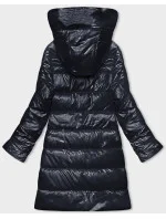 Tmavě modrá dámská vypasovaná zimní bunda Line model 21247543 - ROSSE LINE