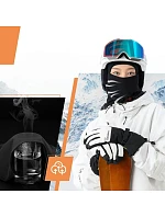 Qunature lyžařská kukla 13230023010 bike motorbike kukla velikost M - černá