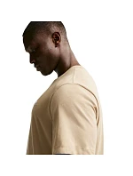 Pánské tričko Club Tee, béžové, model 22276323 - NIKE
