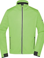 Daiber JN 1126 Pánská 3-vrstvá sportovní softshell bunda 02.1126 bright green/black