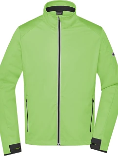 JN Pánská 3vrstvá sportovní softshell bunda 02. bright green/black model 22529940 - Daiber