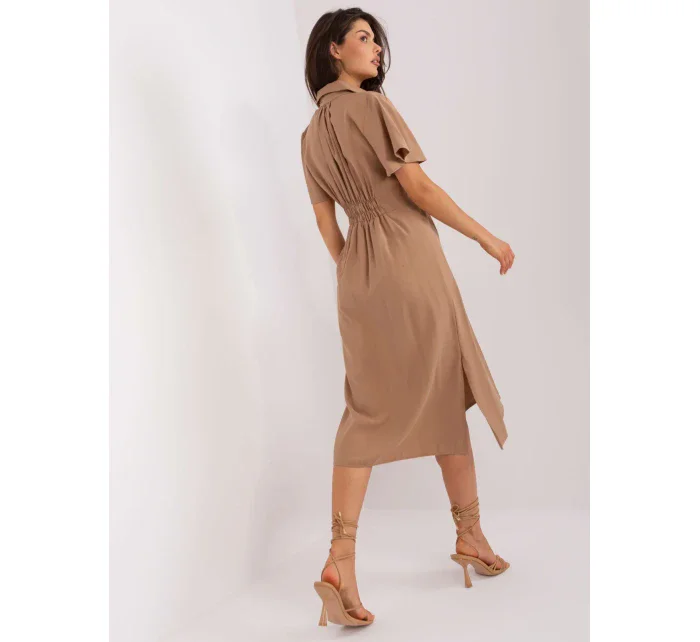 CHA SK 0607 šaty.69P tmavě lila