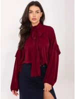 Koszula IT KS model 21795616 bordowy - FPrice Koszula IT KS model 21795616 bordowy - FPrice