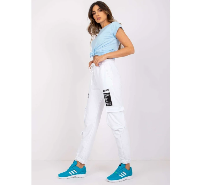 Tepláky RV DR 7461.03 bílá