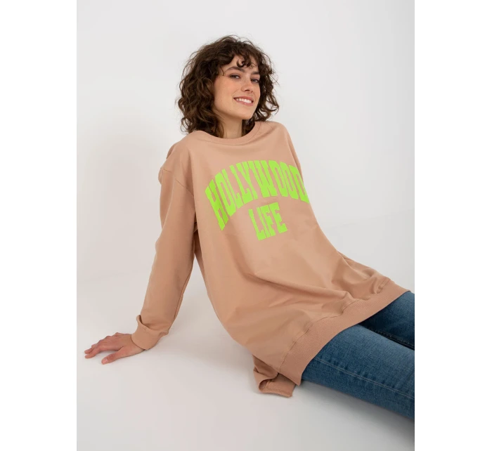 Halenka VI BL model 20742202 béžová a růžová - FPrice Halenka VI BL model 20742202 béžová a růžová - FPrice