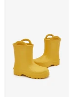 Dětské holínky LEMIGO DOGGY – žluté