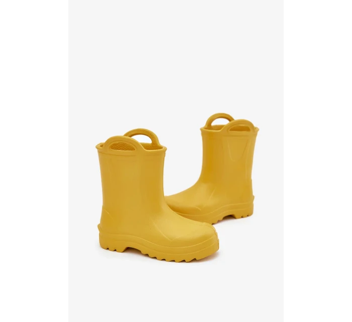 Dětské holínky LEMIGO DOGGY – žluté