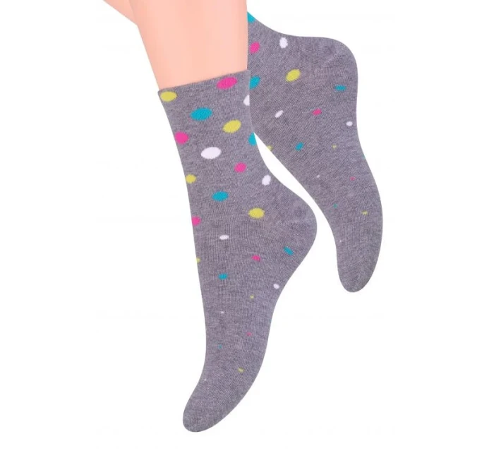 Dámské vzorované ponožky model 5814983 - Steven Dámské vzorované ponožky model 5814983 - Steven