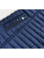 Tmavě modrá dámská bunda s podšívkou model 17099369 - Andrea Lee