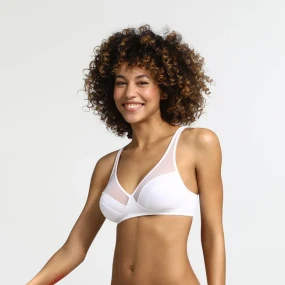 Dámská podprsenka bez kostic DIM GENEROUS WIREFREE BRA - DIM - bílá